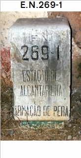 E.N. 269-1 - Est. Alcantarilha - Estevais - Vale Margem
 - Alcantarilha - Armao de Pra